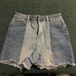 Judy Blue Dual Tone Jean Shorts